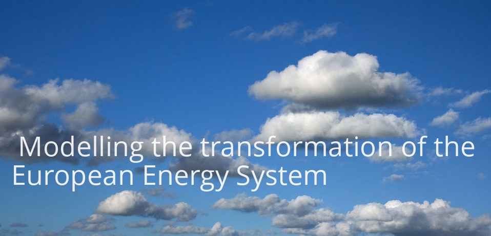 Modelling the transformation of the European Energy System